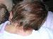 Isaac's head full of hair