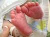 Isaac's feet